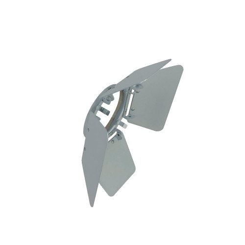 Nora Lighting NT-339CPS Barn Door for Aiden LED Track Heads, Silver