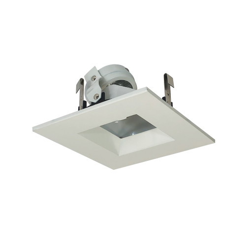 Nora Lighting NL-4857WW 4"SQTRM REGRESS,ADJ,WH REF,WH