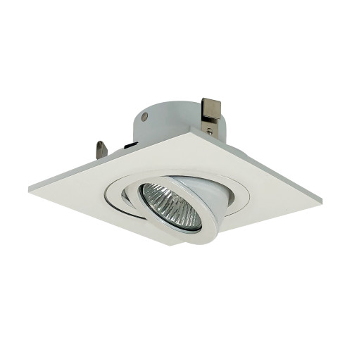 Nora Lighting NL-4865WW 4" SURFACE ADJ SQ TRIM WHITE