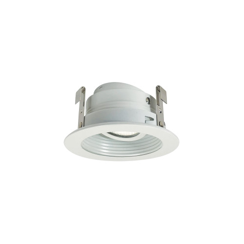 Nora Lighting NL-3312HZW 3" Adjustable Reflector with Metal Ring, Haze/White
