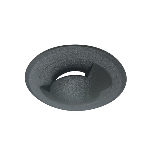 Nora Lighting NM1-RSSDB 1" Round M1 Stainless Steel Indicator Trim, Black Nora Lighting NM1-RSSDB 1" Round M1 Stainless Steel Indicator Trim, Black