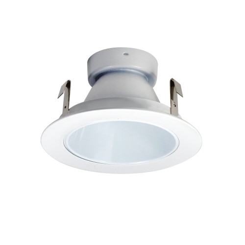 Nora Lighting NL-432WW 4",LV,DEEP REF.,WHITE,WHITE RI
