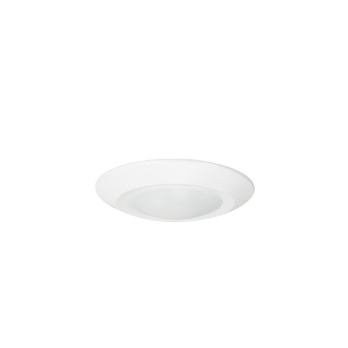 Nora Lighting NLOPAC-R4REGT2430W 4" Regressed AC Opal LED Surface Mount, 700lm / 11W, 3000K, White finish