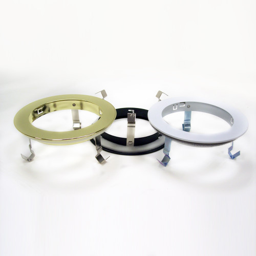 Nora Lighting NOR-401W 4" OVSZ METAL TRING 7/8" WHITE Nora Lighting NOR-401W 4" OVSZ METAL TRING 7/8" WHITE