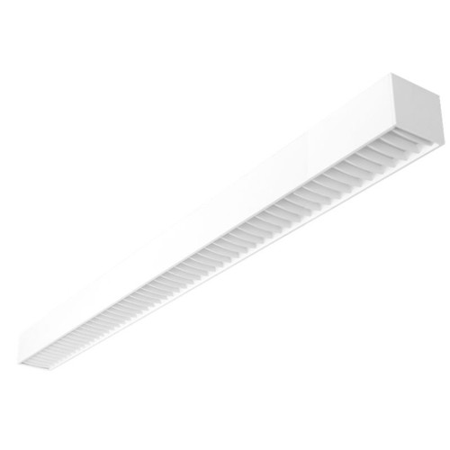Westgate SCX4-6FT-60W-MCT4-D-LUV-WH 6Ft LED Superior Architectural White Louver Linkable Linear Light, Wattage 60W, Multi-Color Temperature | Westgate at lightingandsupplies.com
