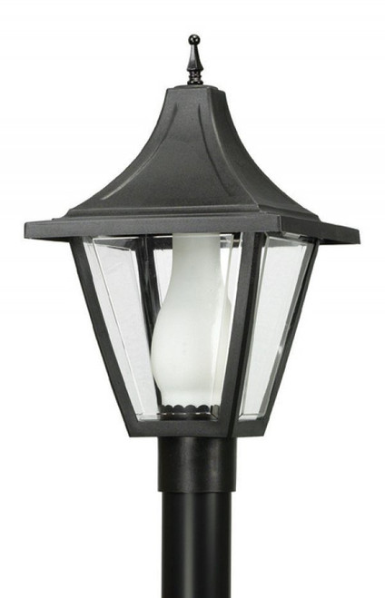 Wave Lighting 612-LR12 VANGUARD POST TOP W/GLASS CHIMNEY