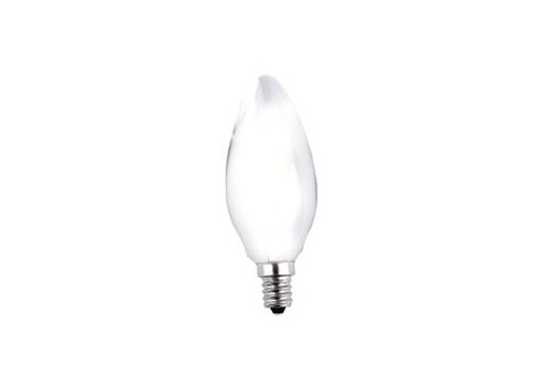 Halco Lighting Technologies 14027 LED Bullet (B11) Filament Bulb Frosted Candelabra (E12) Base 120V 160 Lumen 15000 hours 82 CRI Dimmable