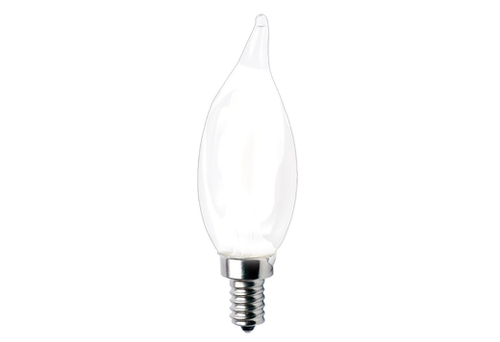 Halco Lighting Technologies 14059 LED Chandelier (CA10) Filament Bulb Frosted Candelabra (E12) Base 120V 300 Lumen 15000 hours 82 CRI Dimmable