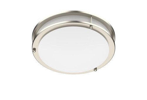 Halco Lighting Technologies 16986 ProLED Select Flush Mount Ceiling Fixture Double Ring 14" 20W Color Selectable 120V Dimmable