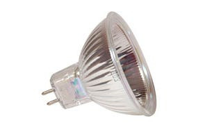 Halco Lighting Technologies 2893 MR16 Halogen Green Flood 20W 12V GU5.3 Base 3000 Avg Life 99 CRI Dimmable