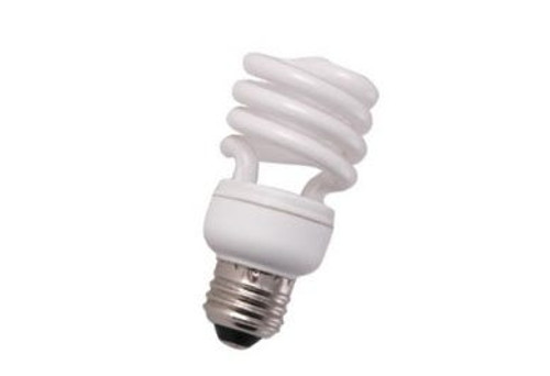 Halco Lighting Technologies 3243 CFL T2 Spiral T2 Bulb Medium (E26) Base 13W 5000K non-dimmable