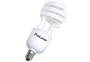 Halco Lighting Technologies 3244 CFL T2 Spiral T2 Bulb Candelabra (E12) Base 13W 5000K non-dimmable