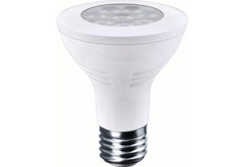 Halco Lighting Technologies 8791 LED PAR20 Narrow Flood 8W 25Deg Amber Medium E26 Base 120V - 369 Lumen - 40000 hours