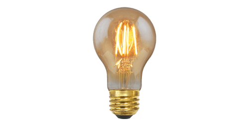 Green Creative 36081 PREMIUM A19 5W FILAMENT DIM AMBER Filament & Deco Light Bulbs