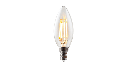 Green Creative 36064 PREMIUM B11 5.5W FILAMENT DIM CLEAR Filament & Deco Light Bulbs