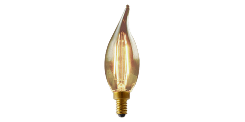 Green Creative 36066 PREMIUM BA11 3.5W FILAMENT DIM AMBER Filament & Deco Light Bulbs