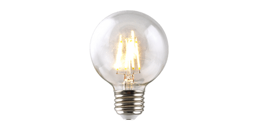 Green Creative 36070 PREMIUM G25 3.8W FILAMENT DIM CLEAR Filament & Deco Light Bulbs
