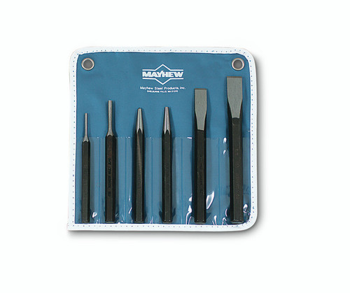 Wright Tools 9660 6 PiecesÑPunch & Chisel Set