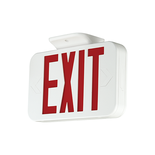 ILP Lighting EXS1-U-2GW-B-RC-SD Exit Signs