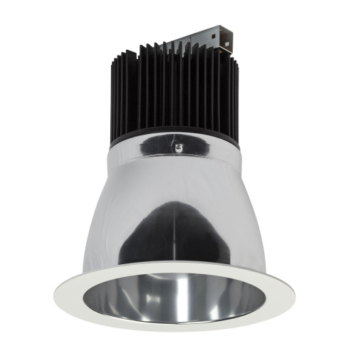 Galaxy Lighting RL-C4CL-21 4" LED Clear reflector Trim for Frame in Kit / LED Module 21W / 3000K / 80CRI / White ring