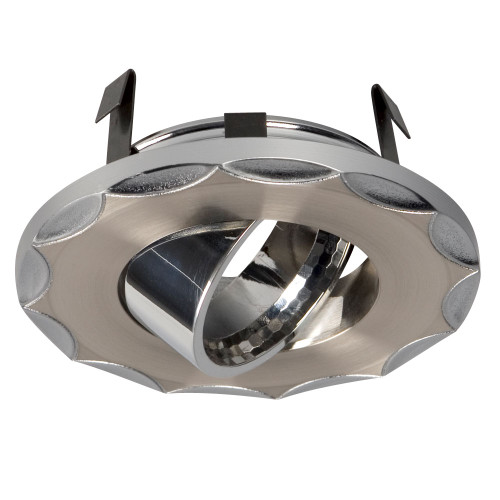 Galaxy Lighting 634BN/CH 3" Low / Line Voltage Decorative Trim - Brushed Nickel / Chrome