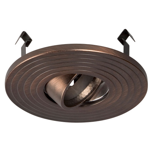 Galaxy Lighting 433AC 4" Low / Line Voltage Raised Gimbal Ring - Antique Copper
