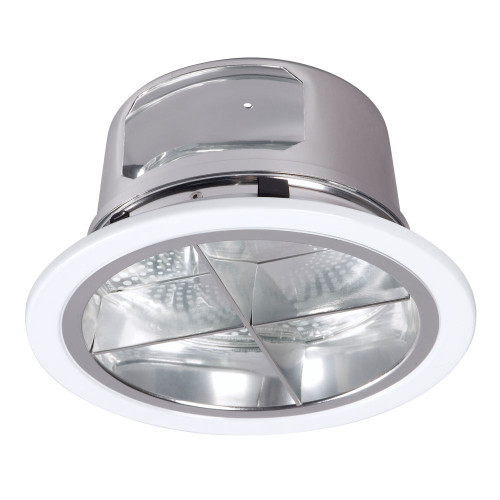 Galaxy Lighting 578CL 6" Horizontal Cross Louver Reflector w/ Clear Lens