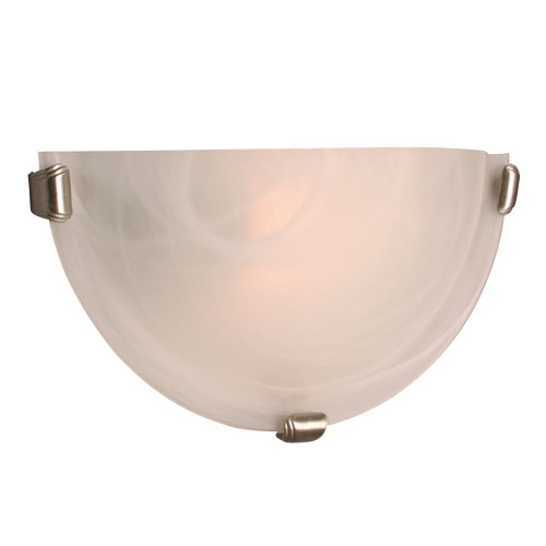 Galaxy Lighting 208616PT Wall Sconce - Pewter w/ Marbled Glass