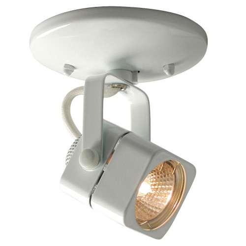 Galaxy Lighting 70318-1C WH Single Halogen Monopoint - White Galaxy Lighting 70318-1C WH Single Halogen Monopoint - White