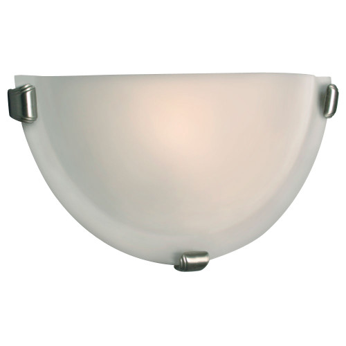 Galaxy Lighting 208612PT/FR Wall Sconce with Frosted Glass