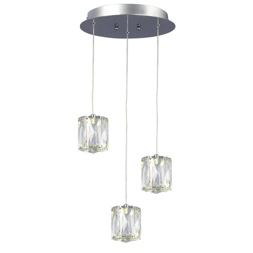 Galaxy Lighting L923063CH 3L PENDANT CH