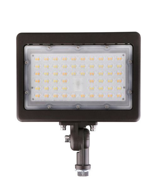 Cyber Tech Lighting LF50BZ/CCT 50W LED Flood Light w/ Knuckle Mount Adj. 3CCT- 3000K, 4000K, 5000K