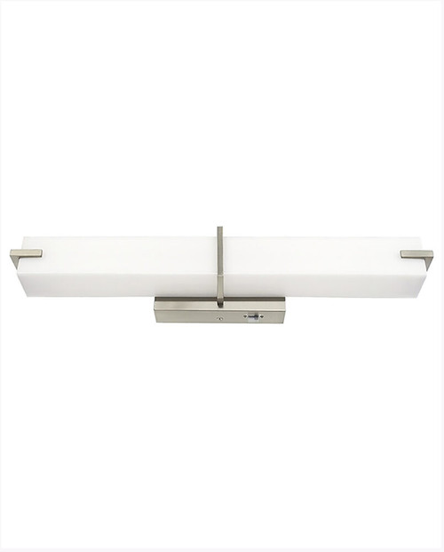 Cyber Tech Lighting V24SQB-NS/CCT 24_ LED Square Vanity Light Fixture, 3CCT Adjustable