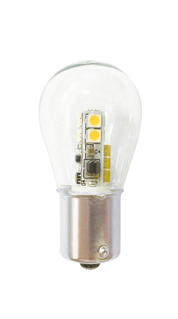 Cyber Tech Lighting LB1S8-1156/WW 1W LED S8 Bayonett Base Bulb