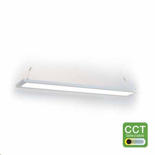 All LED USA AL-LPUD40/CCT CCT Range - PRIME LED 40W 0-10V CCT dimmable Architectural Linear Up/Down Suspended InterLink