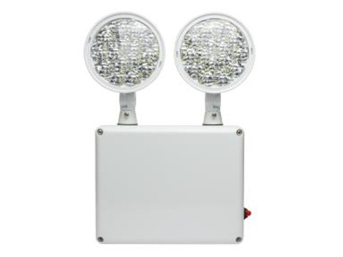 EMERGENCY LIGHT LED, 2 HEADS, WHITE, HIGH CAPACITY, HIGH LUMEN OUTPUT, BATTERY BACKUP, WET LOCATIONS | EML-2HWHC-WL | 109733 | Maxlite | Maxlite at lightingandsupplies.com EMERGENCY LIGHT LED, 2 HEADS, WHITE, HIGH CAPACITY, HIGH LUMEN OUTPUT, BATTERY BACKUP, WET LOCATIONS | EML-2HWHC-WL | 109733 | Maxlite | Maxlite at lightingandsupplies.com
