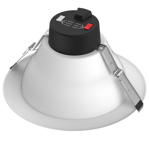 Lotus LED Lights TP120-347-RT9.5-C-DIM-G1-ES 10_ Round Commercial 3 CCT & 3 Watt Selectable Lotus LED Lights TP120-347-RT9.5-C-DIM-G1-ES 10_ Round Commercial 3 CCT & 3 Watt Selectable