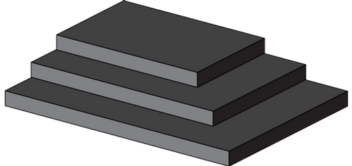 USA Sealing ZUSAESR-OC-49 Open Cell Weather Resistant EPDM Foam Strips