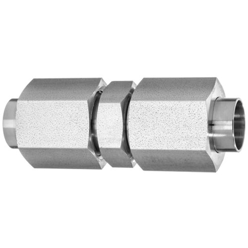 USA Sealing ZUSA-TF-37FL-17 37 Degree Flared Tube Fitting-Straight Connector-Tube to Tube