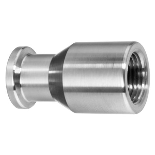 USA Sealing ZUSA-STF-QC-487 Straight Adapter Quick Clamp to NPT Female Thread Sanitary Fitting - 316SS