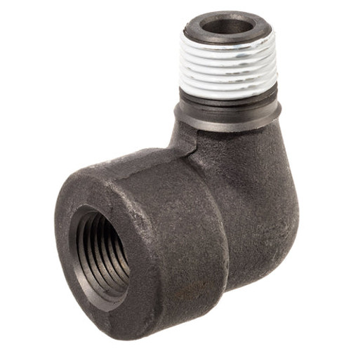 USA Sealing ZUSA-PF-6518 Black Coated Steel Class 3000 Street Elbow