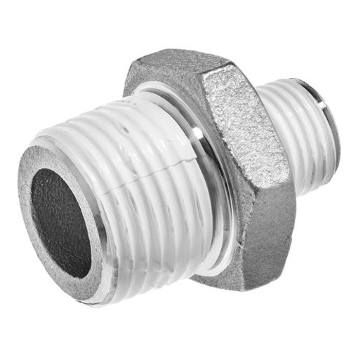 USA Sealing ZUSA-PF-271 304 SS Class 150 Reducing Hex Nipple