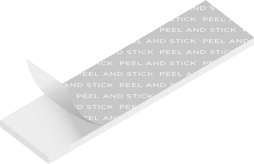 USA Sealing ZBRCKT-8 Double-Sided Tape for Slotted Support Bracket - 1" Wide x Cut-to-Length