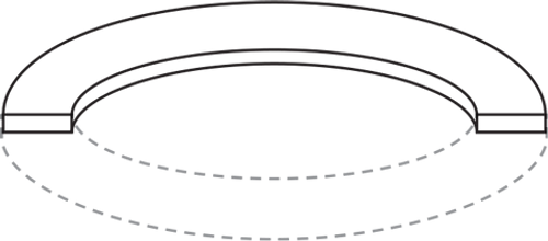USA Sealing ZBIGTST259SO PTFE Solid Backup Ring (Dash 259SO)