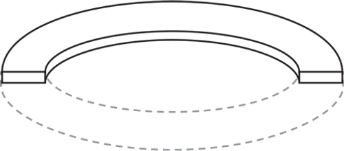 USA Sealing ZBIGTST050SO PTFE Solid Backup Ring (Dash 050SO)