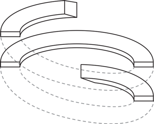 USA Sealing ZBIGTSP124 PTFE Spiral Backup Ring (Dash 124)