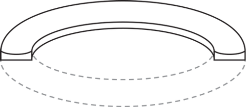 USA Sealing ZBIGHB90447 Buna-N Backup Rings (Dash 447)