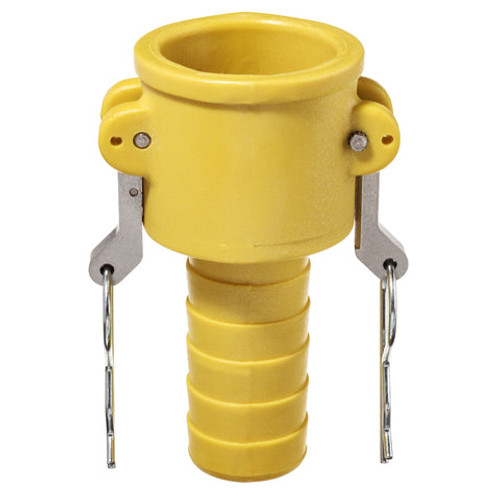 USA Sealing BULK-CGF-463 Type C Coupler with Hose Shank - Nylon