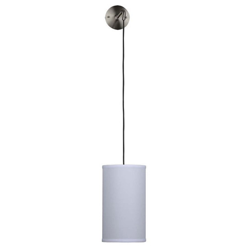 Arkansas Lighting 3491P-SN 8x14x42" Brushed Nickel Pendant Arkansas Lighting 3491P-SN 8x14x42" Brushed Nickel Pendant