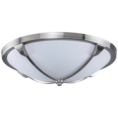 Arkansas Lighting 4024C-LED 16" Brushed Nickel Integrated LED Ceiling Fixture